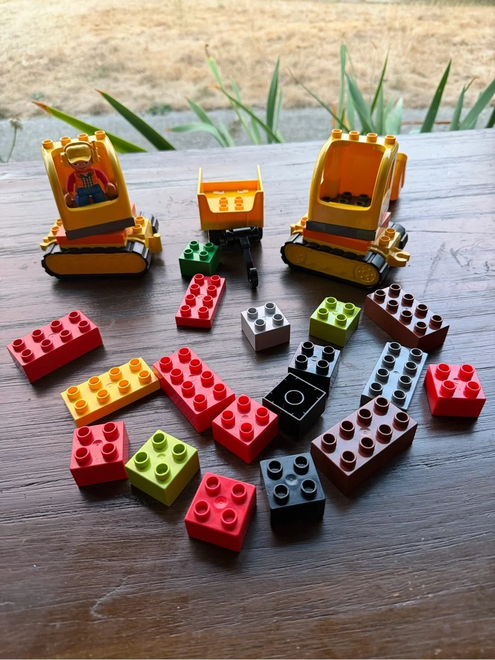 Lego duplo construction sets and extras some items missive